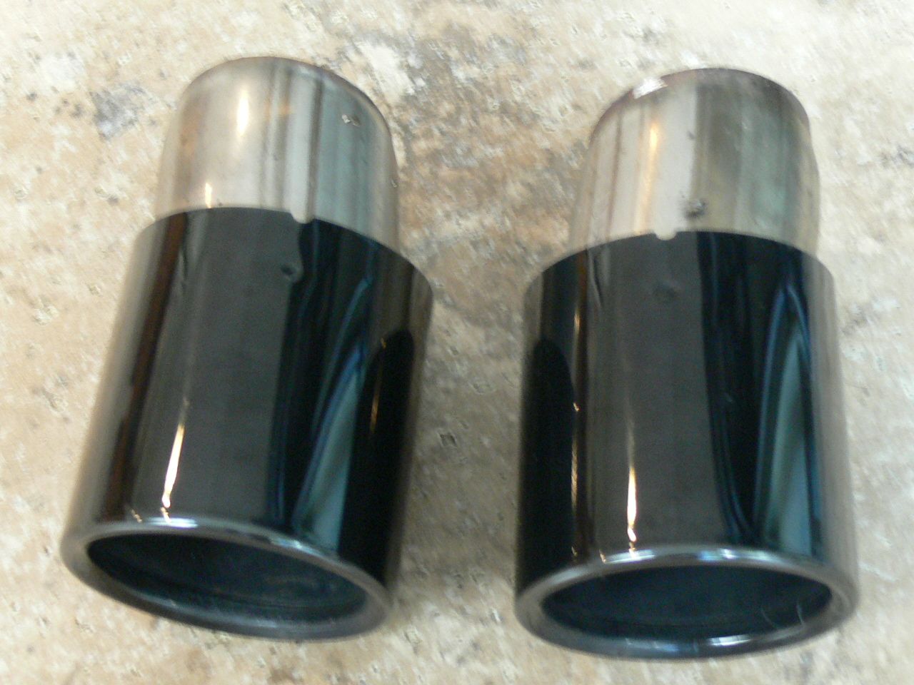 OEM chrome exhaust tips BimmerFest BMW Forum
